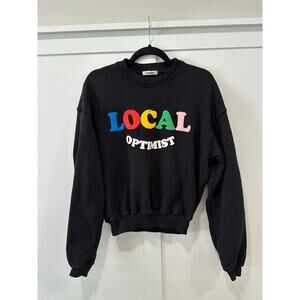 Madhappy Local Optimist Crewneck Sweatshirt Size XS